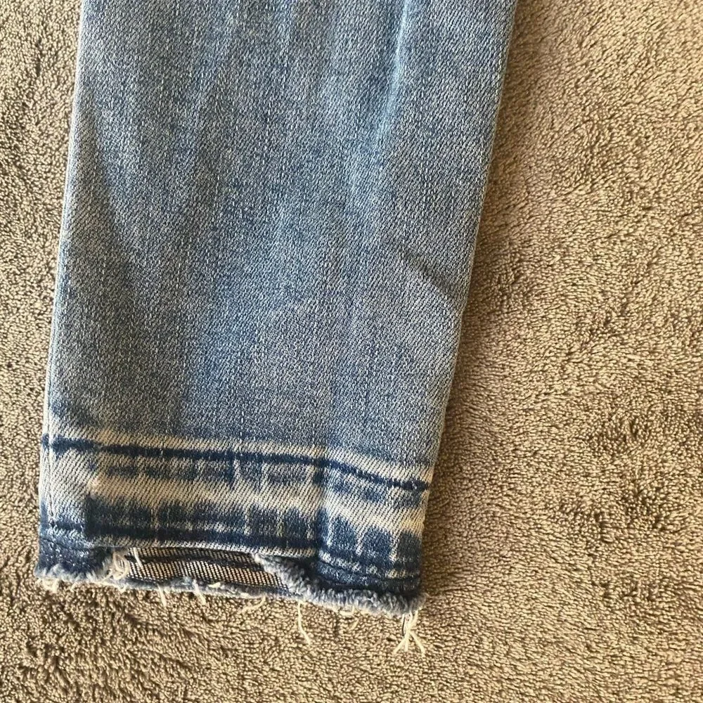 GAP super Skinny Ankle Jeans/Jeggings Sequin Stars size 7 girls *slim*